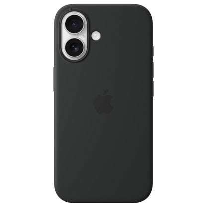 APPLE iPhone 16 Silicone Case with MagSafe - Black