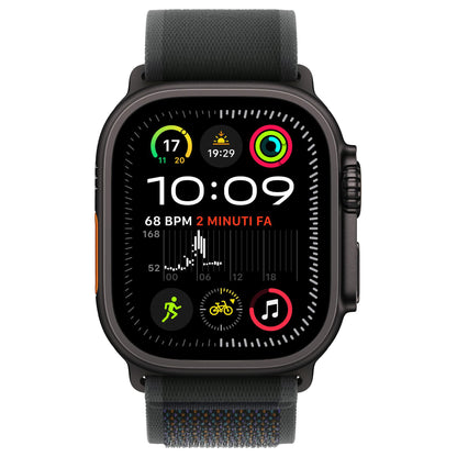 APPLE Watch Ultra 2 GPS + Cellular 49mm Black Titanium Case with Black Trail Loop - S/M
