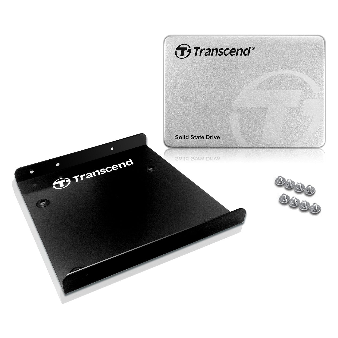 TRANSCEND SSD370S 128GB SSD 6,4cm 2,5 Zoll SATA 6Gb/s MLC Aluminium Gehäuse
