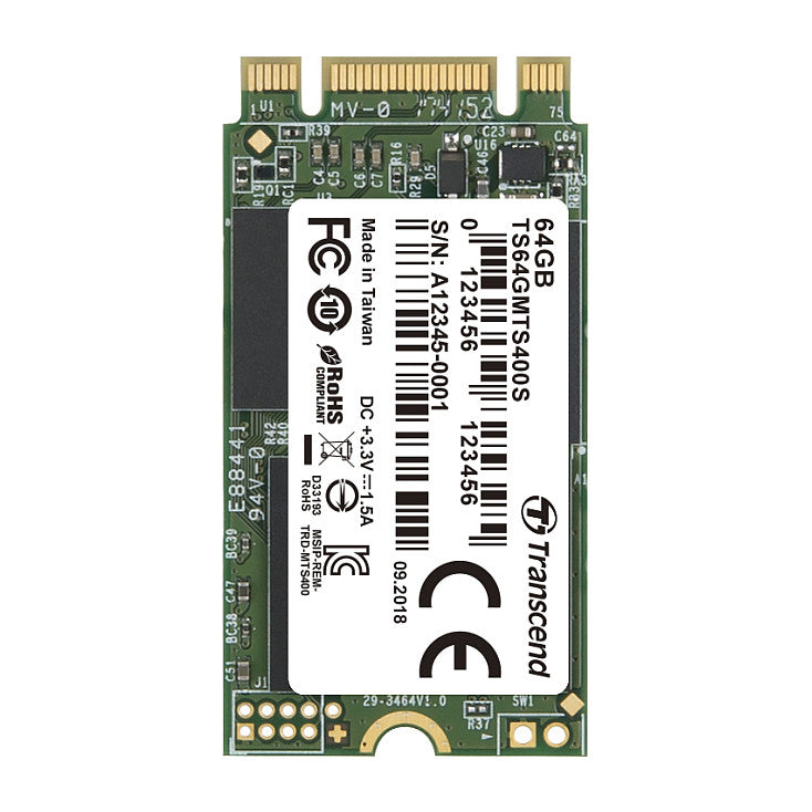 TRANSCEND 64GB M2 2242 SATA MLC
