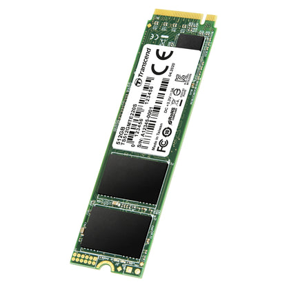 TRANSCEND 512GB M.2 2280 PCIe Gen3x4 M-Key 3D TLC with Dram