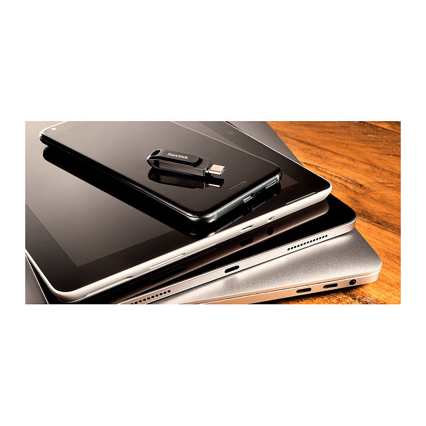 STICK 256GB USB 3.1 Sandisk Ultra Dual Drive Go Type-C black