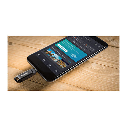 STICK 256GB USB 3.1 Sandisk Ultra Dual Drive Go Type-C black