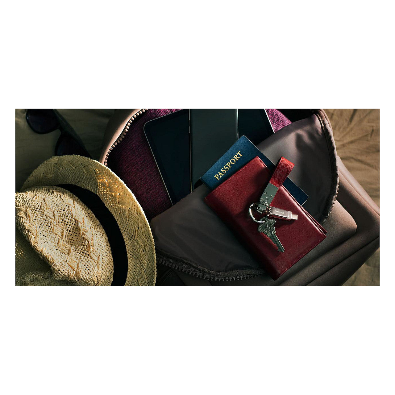 STICK 256GB USB 3.1 Sandisk Ultra Dual Drive Luxe Type-C silver