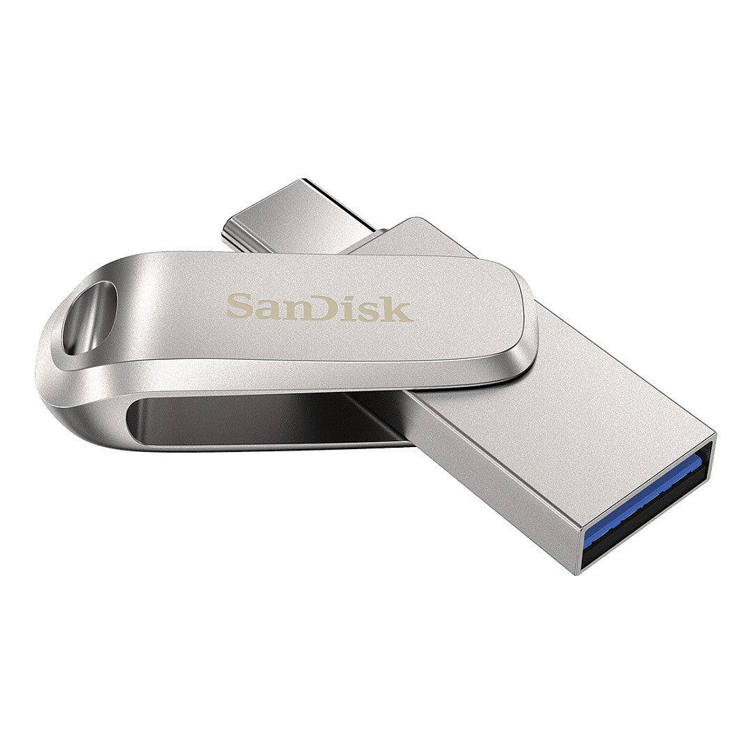 STICK 1TB USB 3.1 Sandisk Ultra Dual Drive Luxe Type-C Silver