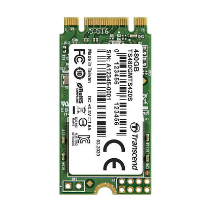 TRANSCEND 480GB M.2 2242 SSD SATA3 B+M Key TLC