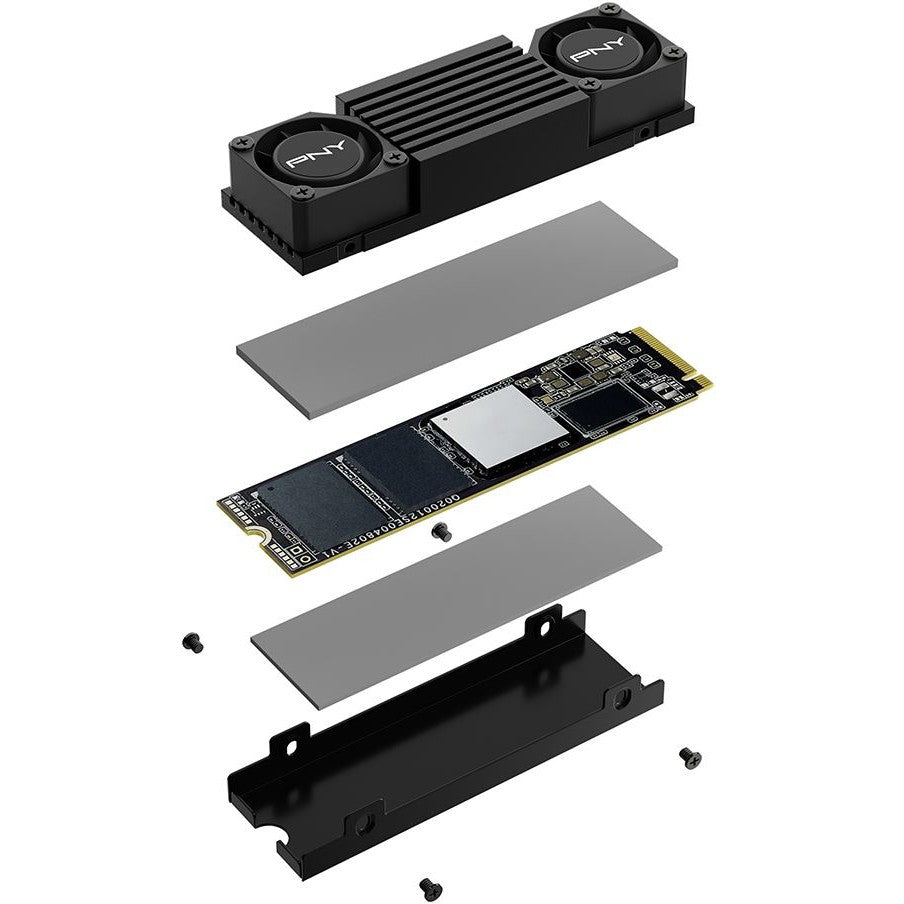PNY CS3150 2TB SSD M.2 GEN5 NVMe Black Heatsink