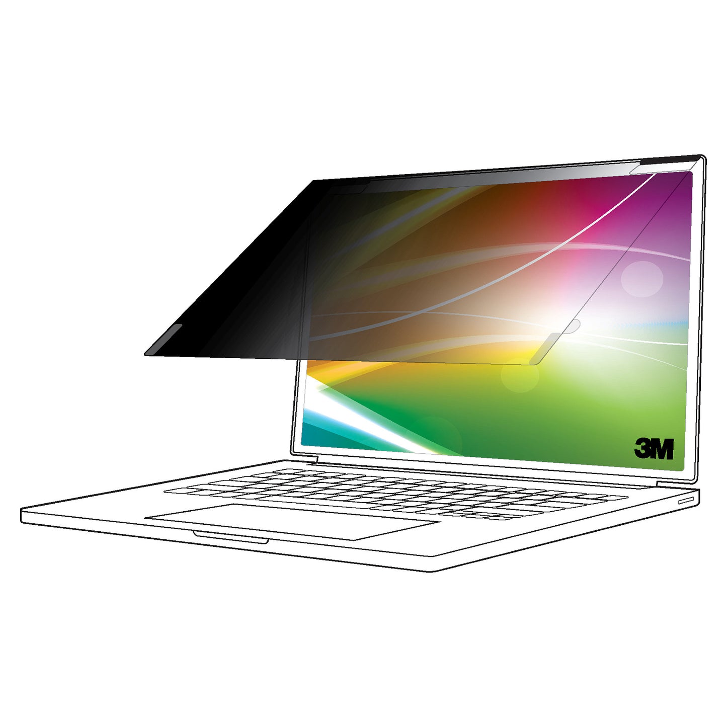 3M Blickschutzfilter für 14" Full Screen Notebooks 16:9