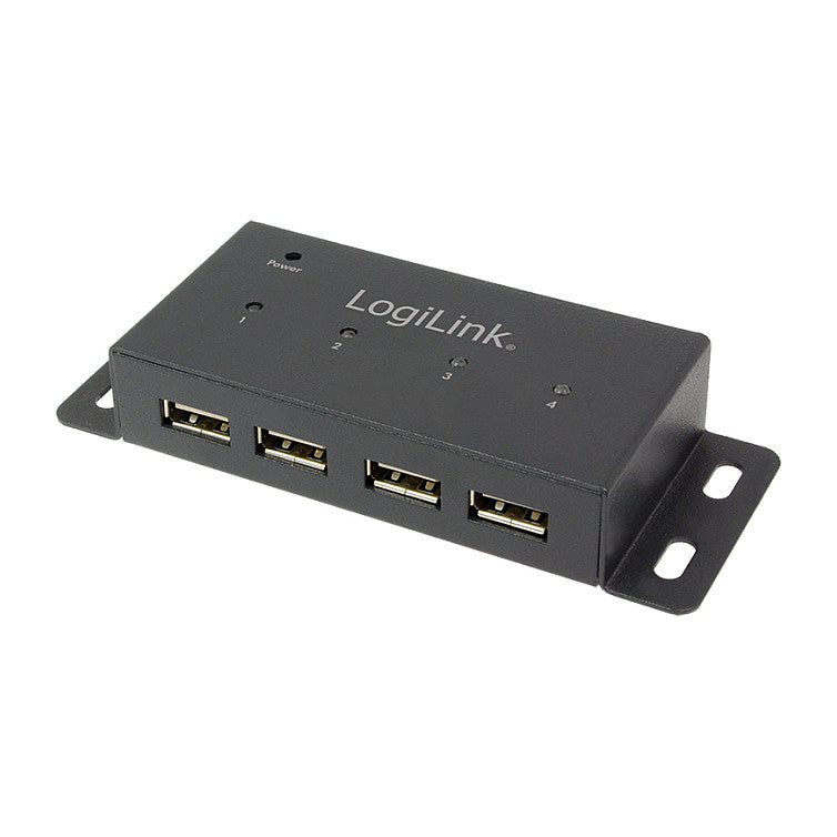 LogiLink UA0141A USB 2.0 HUB 4-Port 4xUSB 2.0 montierbar