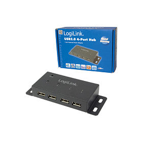 LogiLink UA0141A USB 2.0 HUB 4-Port 4xUSB 2.0 montierbar