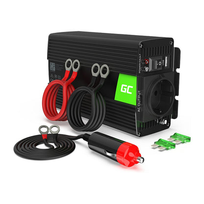 Green Cell KFZ Spannungswandler Power Inverter 12V > 230V 500/1000W