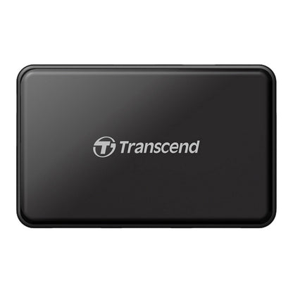USB3.0 HUB 4Port Transcend HUB3 SuperSpeed aktiv mit Netzteil Black
