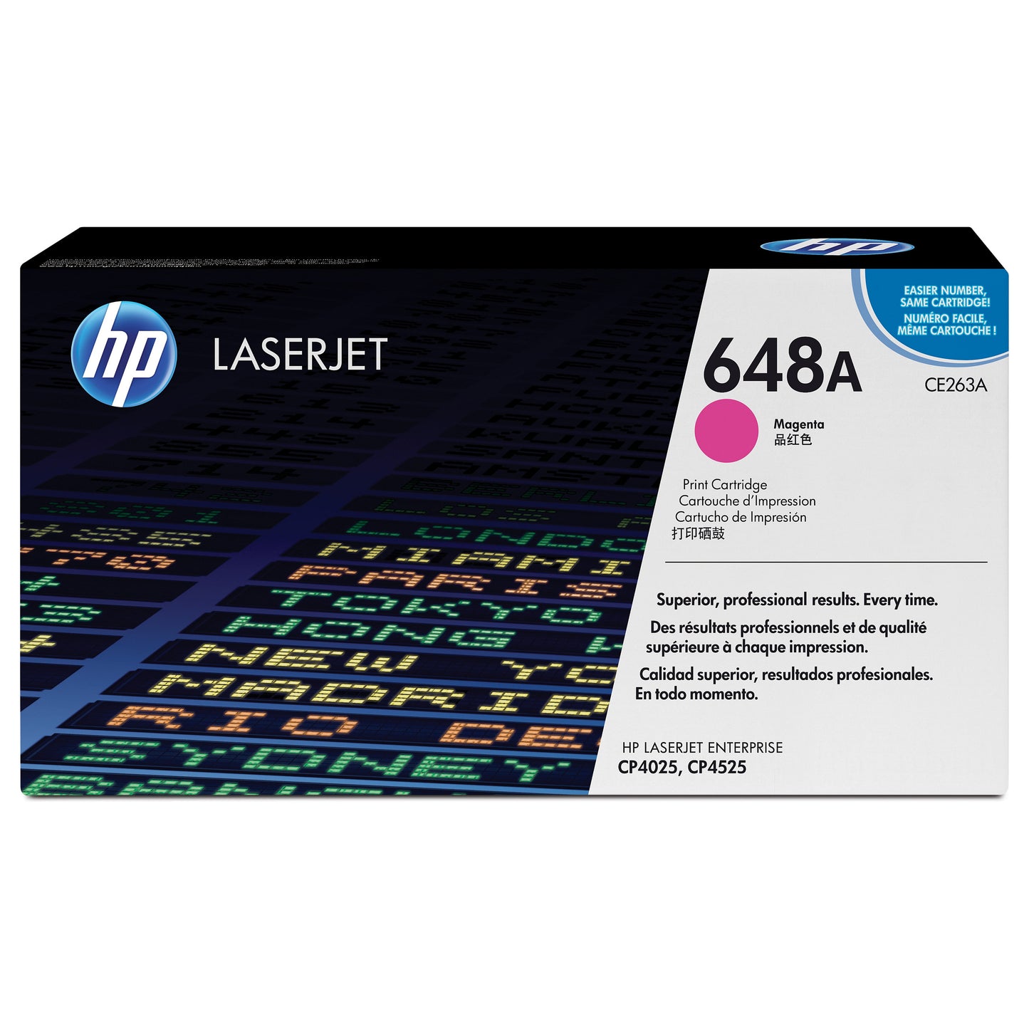 HP 648A original Color LaserJet Toner cartridge CE263A magenta standard capacity 11.000 pages 1-pack