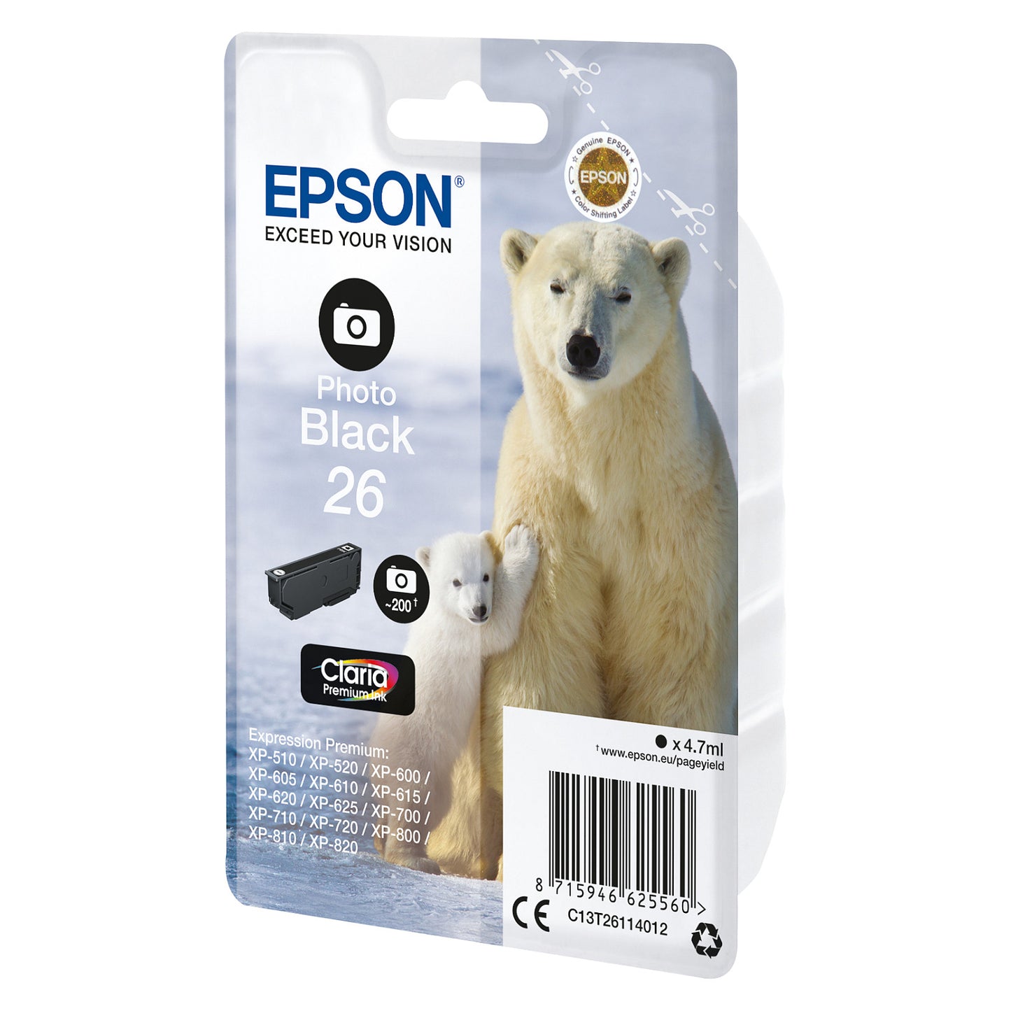 Epson C13T26114012 photo black