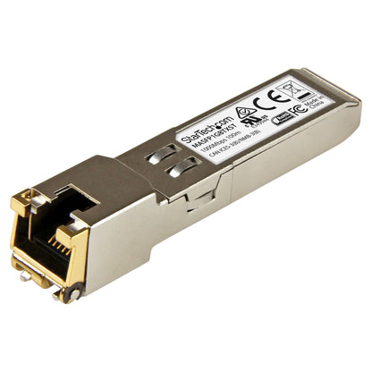 STARTECH.COM Cisco Meraki MA-SFP-1GB-TX kompatibel SFP - Gigabit RJ45 Kupfer 1000Base-T SFP Transceiver Modul - 100m