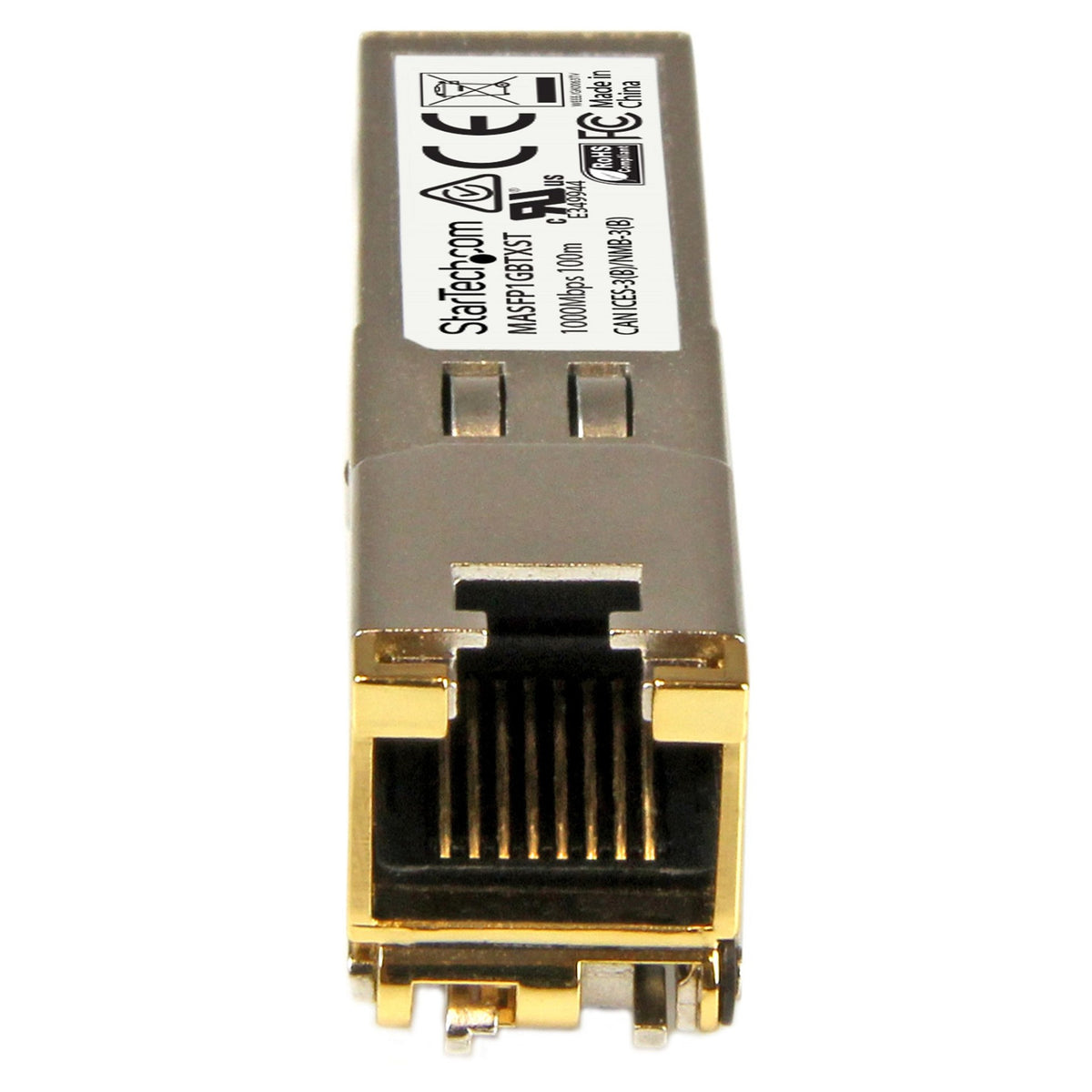 STARTECH.COM Cisco Meraki MA-SFP-1GB-TX kompatibel SFP - Gigabit RJ45 Kupfer 1000Base-T SFP Transceiver Modul - 100m