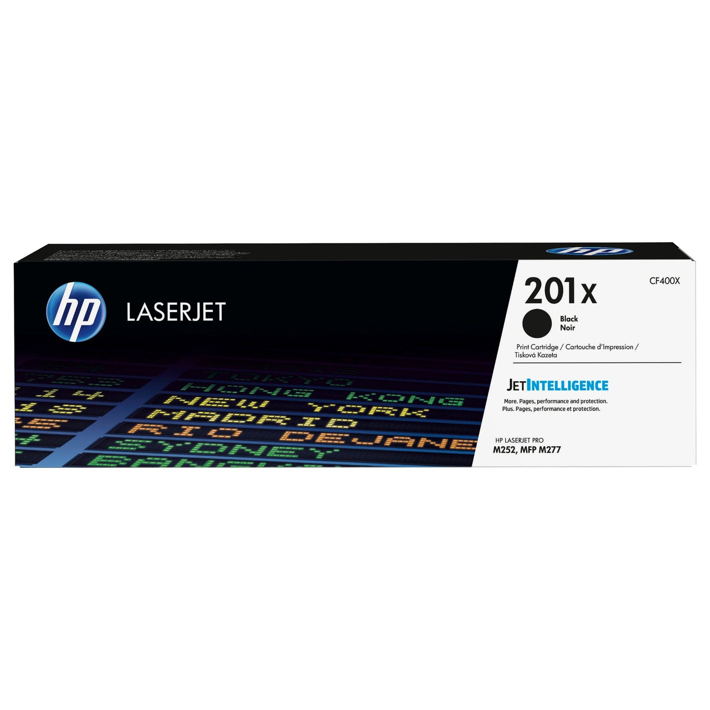 HP Toner 201X CF400X Schwarz bis zu 2.800 Seiten ISO/IEC 19798