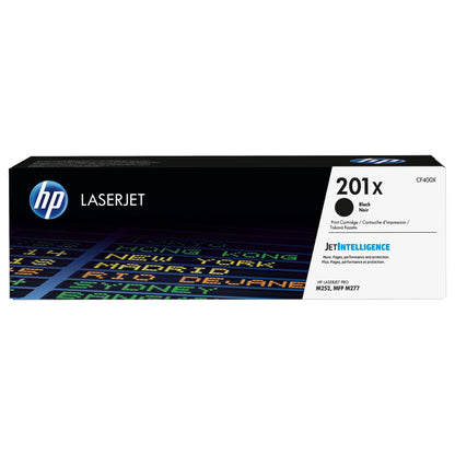 HP Toner 201X CF400X Schwarz bis zu 2.800 Seiten ISO/IEC 19798