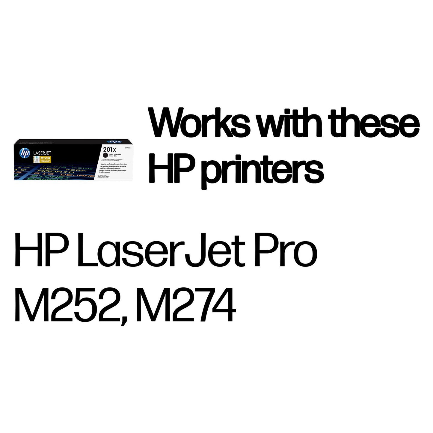 HP Toner 201X CF400X Schwarz bis zu 2.800 Seiten ISO/IEC 19798
