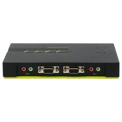 KVM Switch 4-Fach | VGA + 2xUSB + Audio LevelOne