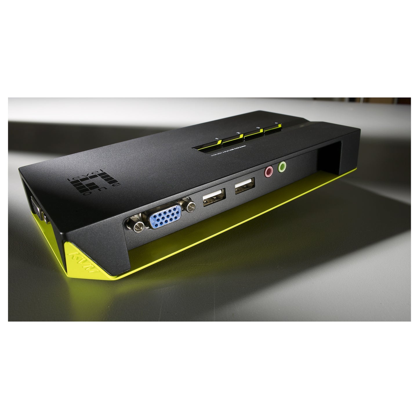 KVM Switch 4-Fach | VGA + 2xUSB + Audio LevelOne