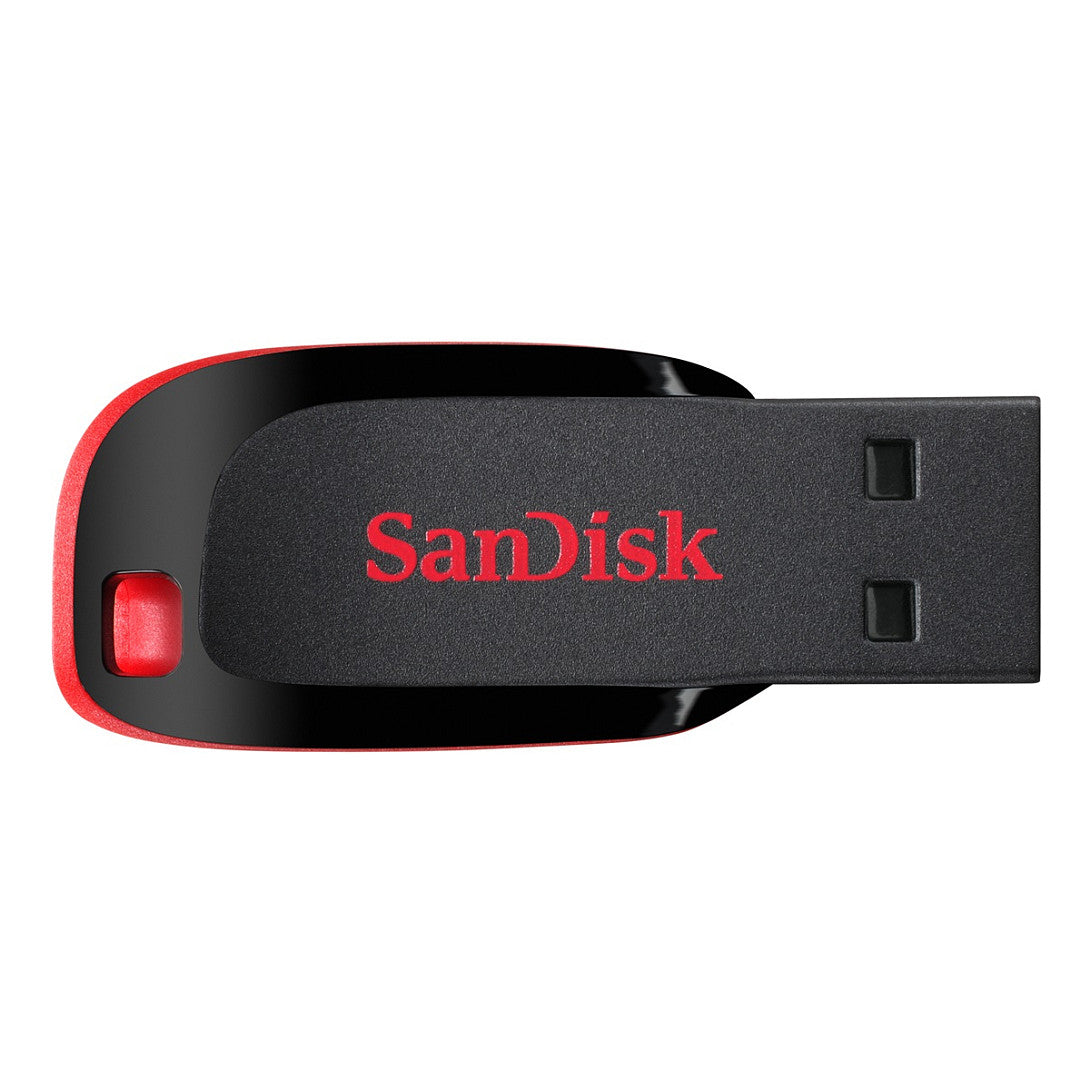 STICK 32GB USB 2.0 Sandisk Cruzer Blade black/red