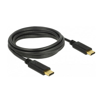 Delock 83867 USB Kabel 3 m USB C Männlich Schwarz
