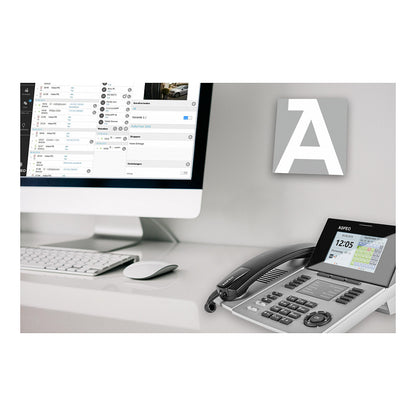 AGFEO ST 56 IP SENSORfon silber