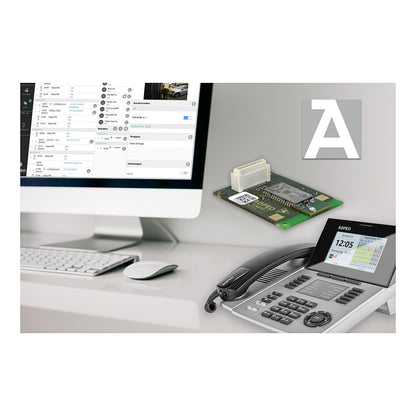 AGFEO ST 56 IP SENSORfon silber