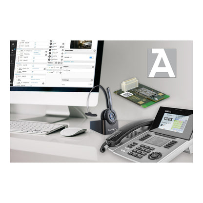 AGFEO ST 56 SENSORfon silber