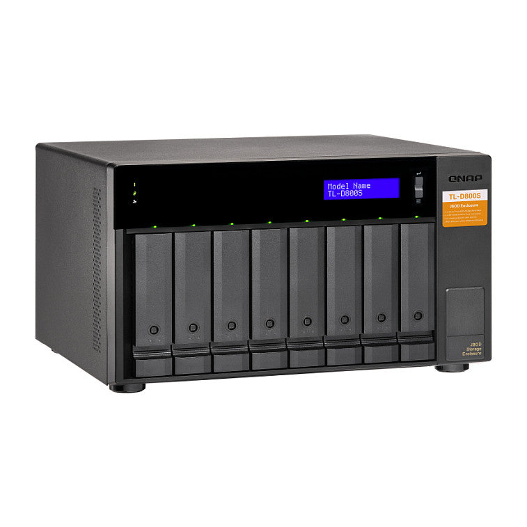 QNAP TL-D800S 8-bay desktop SATA JBOD expansion unit