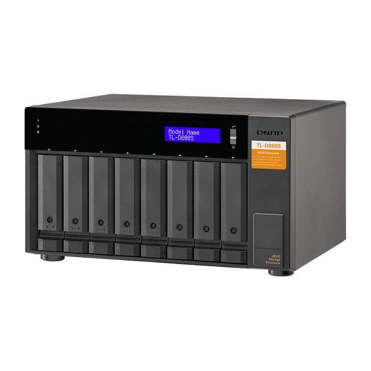 QNAP TL-D800S 8-bay desktop SATA JBOD expansion unit