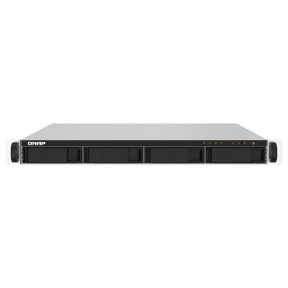 QNAP TS-432PXU-RP-2G 4-Bay rackmount NAS AL324 2GB DDR4 UDIMM RAM SATA 6Gb/s 2x 10GbE SFP+ 2x 2.5GbE 1x PCIe Gen2 x2 slot 250W