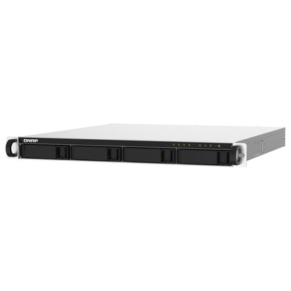 QNAP TS-432PXU-RP-2G 4-Bay rackmount NAS AL324 2GB DDR4 UDIMM RAM SATA 6Gb/s 2x 10GbE SFP+ 2x 2.5GbE 1x PCIe Gen2 x2 slot 250W