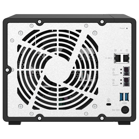 QNAP TS-932PX-4G 9-Bay NAS AL324 4GB DDR4 SODIMM 5x8,89cm 3,5Zoll 4x6,35cm 2,5Zoll drive slots 2x10GbE SFP+ LAN 2x2.5GbE LAN