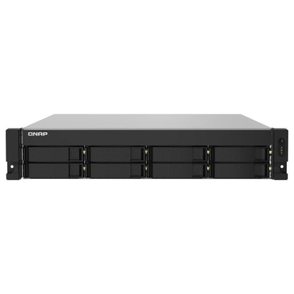 QNAP TS-832PXU-4G 8-Bay Quad-Core 1,7GHz Rackmount NAS mit 250W Netzteil 4GB DDR4 UDIMM RAM SATA 6Gbit/s