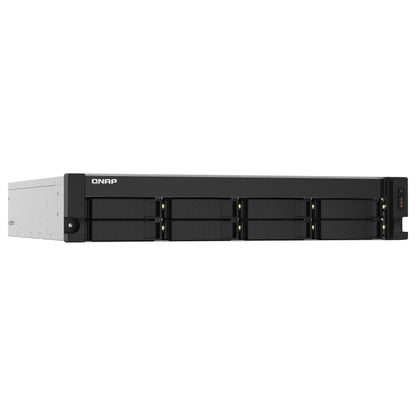 QNAP TS-832PXU-4G 8-Bay Quad-Core 1,7GHz Rackmount NAS mit 250W Netzteil 4GB DDR4 UDIMM RAM SATA 6Gbit/s