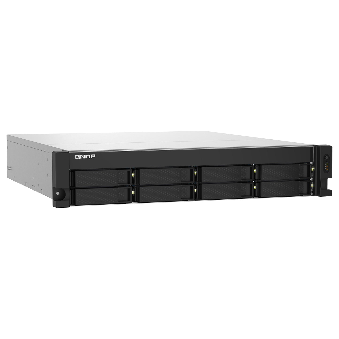 QNAP TS-832PXU-4G 8-Bay Quad-Core 1,7GHz Rackmount NAS mit 250W Netzteil 4GB DDR4 UDIMM RAM SATA 6Gbit/s