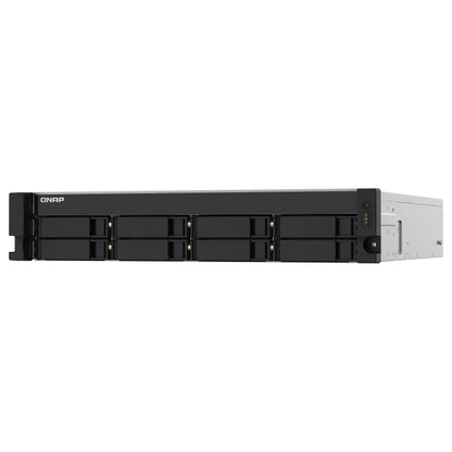 QNAP TS-832PXU-4G 8-Bay Quad-Core 1,7GHz Rackmount NAS mit 250W Netzteil 4GB DDR4 UDIMM RAM SATA 6Gbit/s
