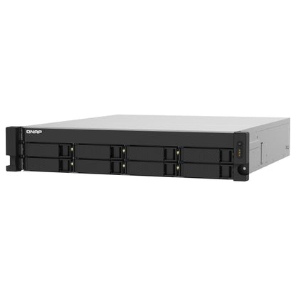 QNAP TS-832PXU-4G 8-Bay Quad-Core 1,7GHz Rackmount NAS mit 250W Netzteil 4GB DDR4 UDIMM RAM SATA 6Gbit/s