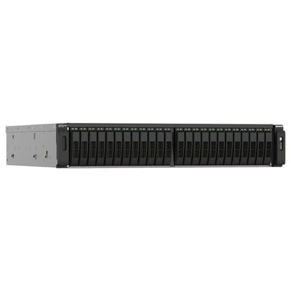 QNAP TS-h2490FU-7302P-128G 24-Bay all-flash NAS AMD EPYC 7302P NVMe Gen3x4 128GB RAM 2x2.5GbE LAN 4x25GbE SFP28