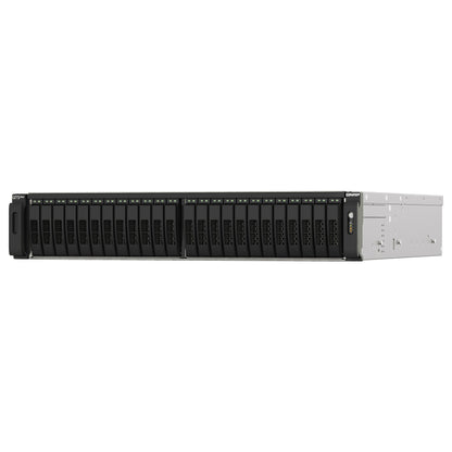 QNAP TS-h2490FU-7302P-128G 24-Bay all-flash NAS AMD EPYC 7302P NVMe Gen3x4 128GB RAM 2x2.5GbE LAN 4x25GbE SFP28