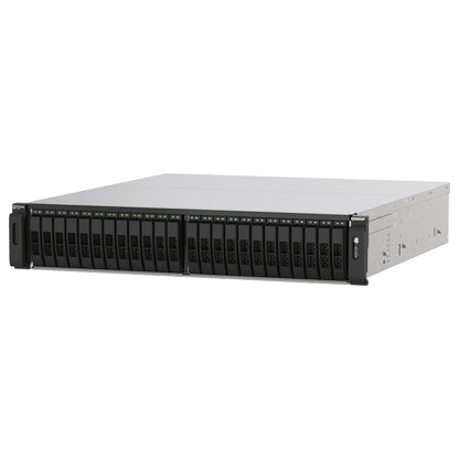 QNAP TS-h2490FU-7302P-128G 24-Bay all-flash NAS AMD EPYC 7302P NVMe Gen3x4 128GB RAM 2x2.5GbE LAN 4x25GbE SFP28