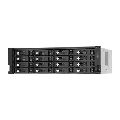 QNAP TL-R1620SEP-RP 16-bay 3U rackmount SAS 12Gbps JBOD expansion enclosure with SAS expander 12Gbps & SAS/SATA 6Gbps drives