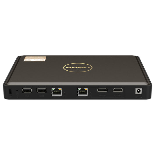 QNAP TBS-464-8G Intel Celeron N5105/N5095 quad-core 1.5GHz processor burst up to 2.9GHz 8GB DDR4 RAM