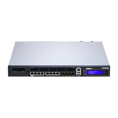QNAP QuCPE-7012-D2146NT-32G Intel Xeon D-2146NT 8x2.5GbE RJ45 ports and 4x10GbE SFP+ ports 1x network module 1x PCIe Gen3 x8