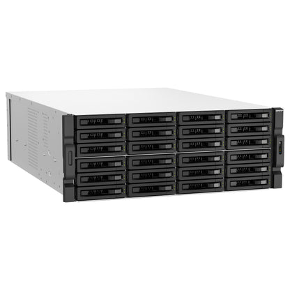 QNAP TS-h3087XU-RP-E2378-64G Intel Xeon E-2378 8 Cores/16 Threads 64GB ECC DDR4 4x16 30-Bay 4U rackmount NAS