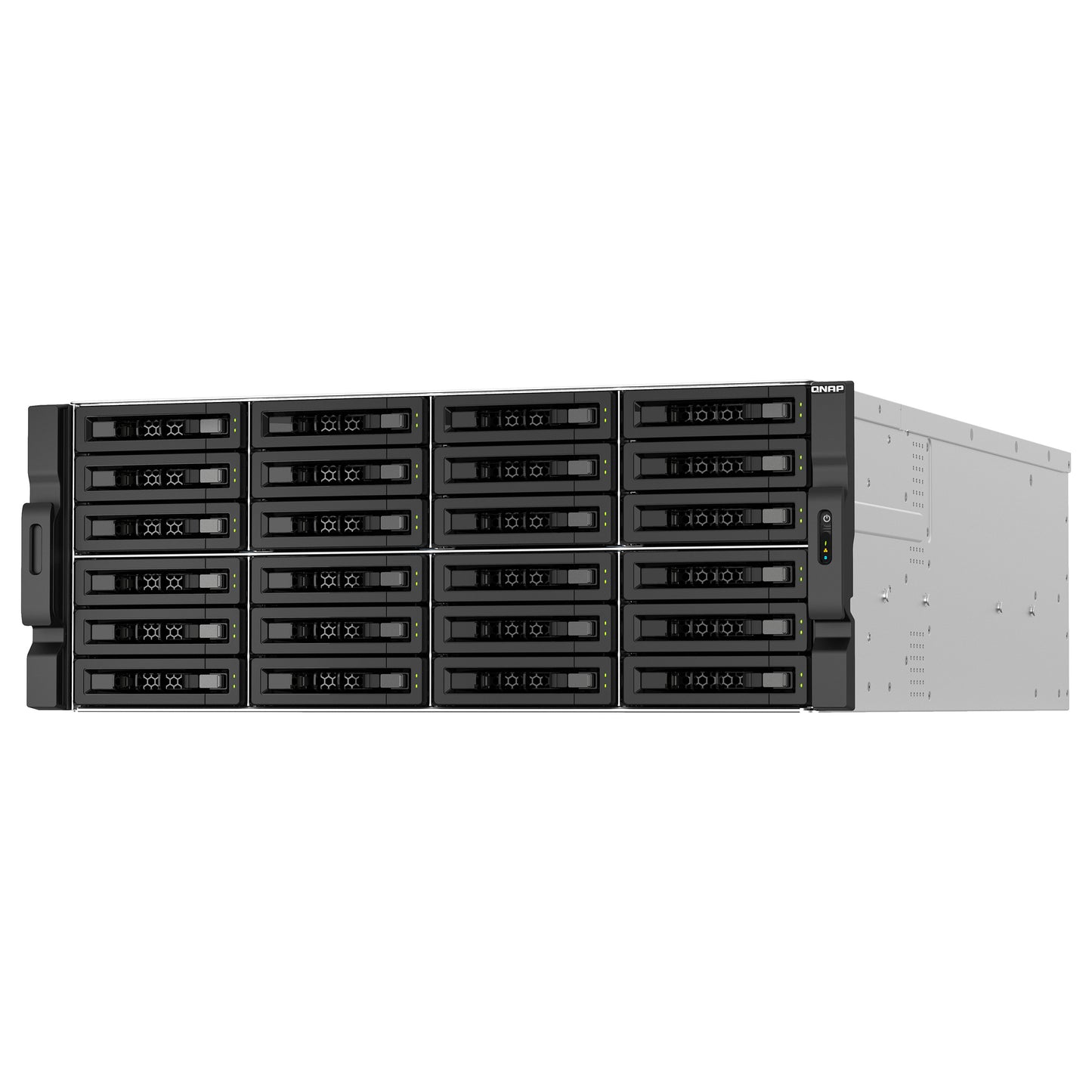 QNAP TS-h3087XU-RP-E2378-64G Intel Xeon E-2378 8 Cores/16 Threads 64GB ECC DDR4 4x16 30-Bay 4U rackmount NAS