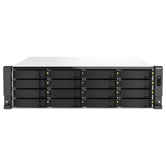 QNAP TS-h2287XU-RP-E2378-64G Intel Xeon E-2378 8 Cores/16 Threads 64GB ECC DDR4 4x16 22-Bay 4U rackmount NAS