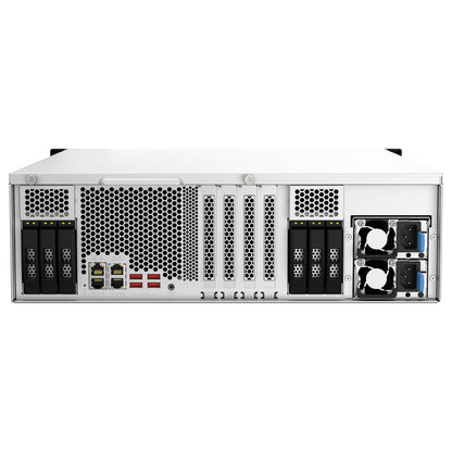 QNAP TS-h2287XU-RP-E2336-32G Intel Xeon E-2336 6 Cores/12 Threads 32GB ECC DDR4 2x16 22-Bay 3U rackmount NAS